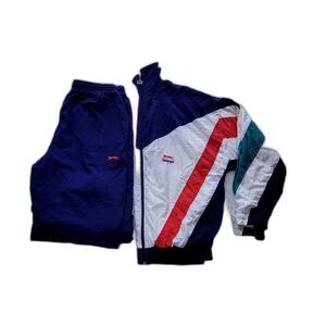 Vintage Slazenger Windbreaker Tennis Set- Men's Medium